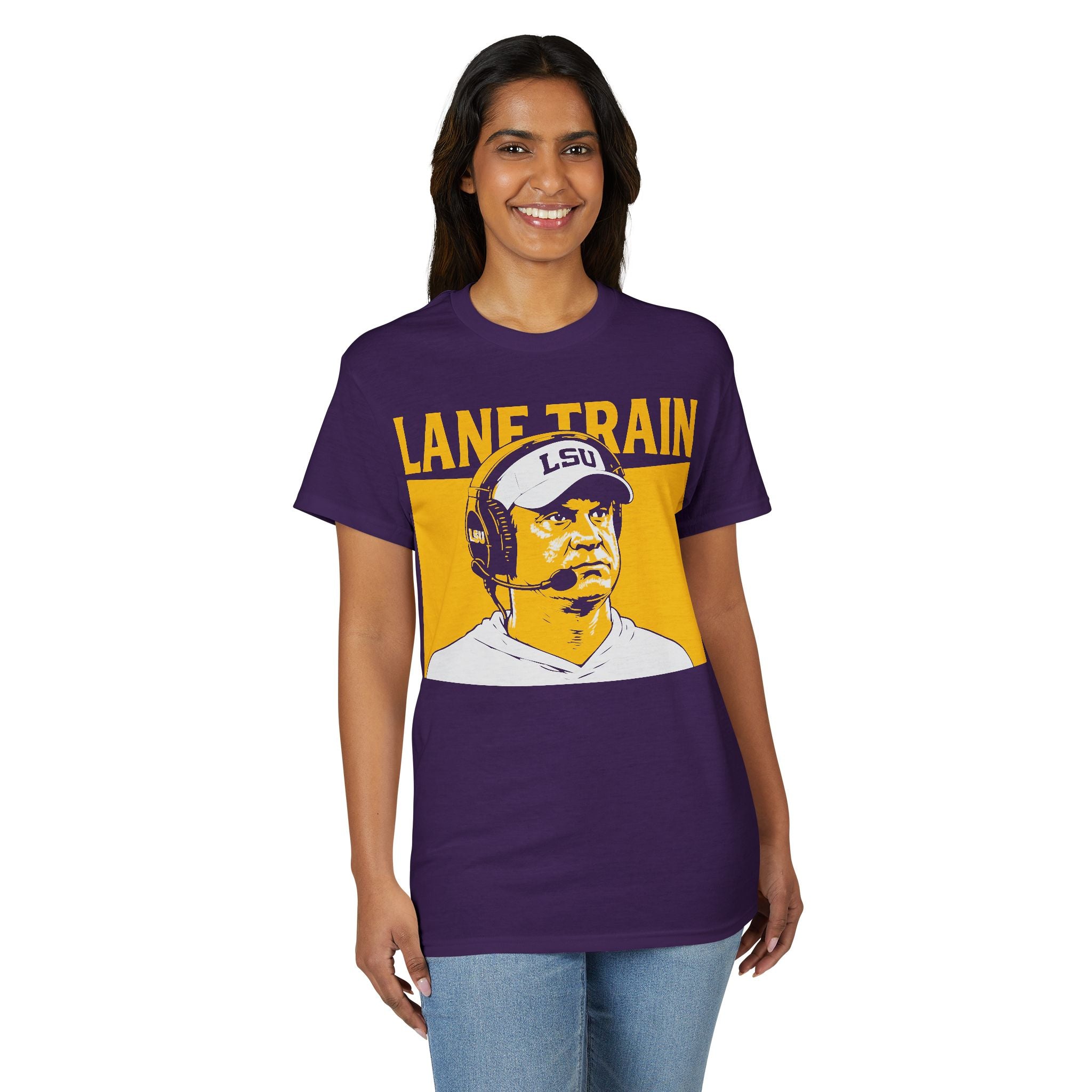 LSU Lane Train Purple T-Shirt