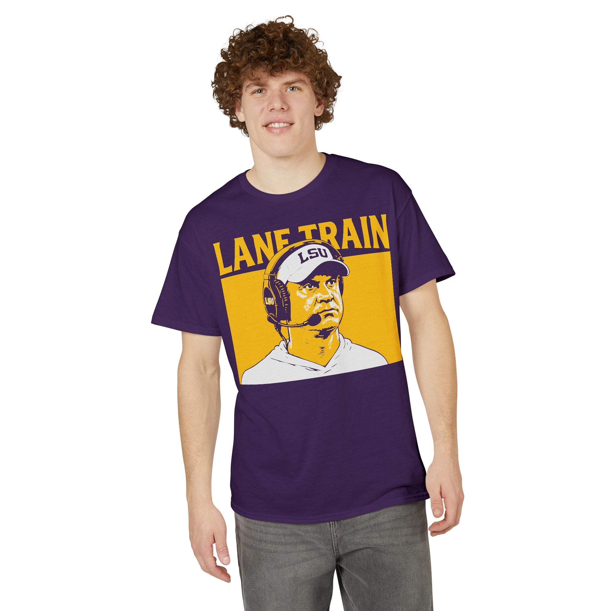 LSU Lane Train Purple T-Shirt
