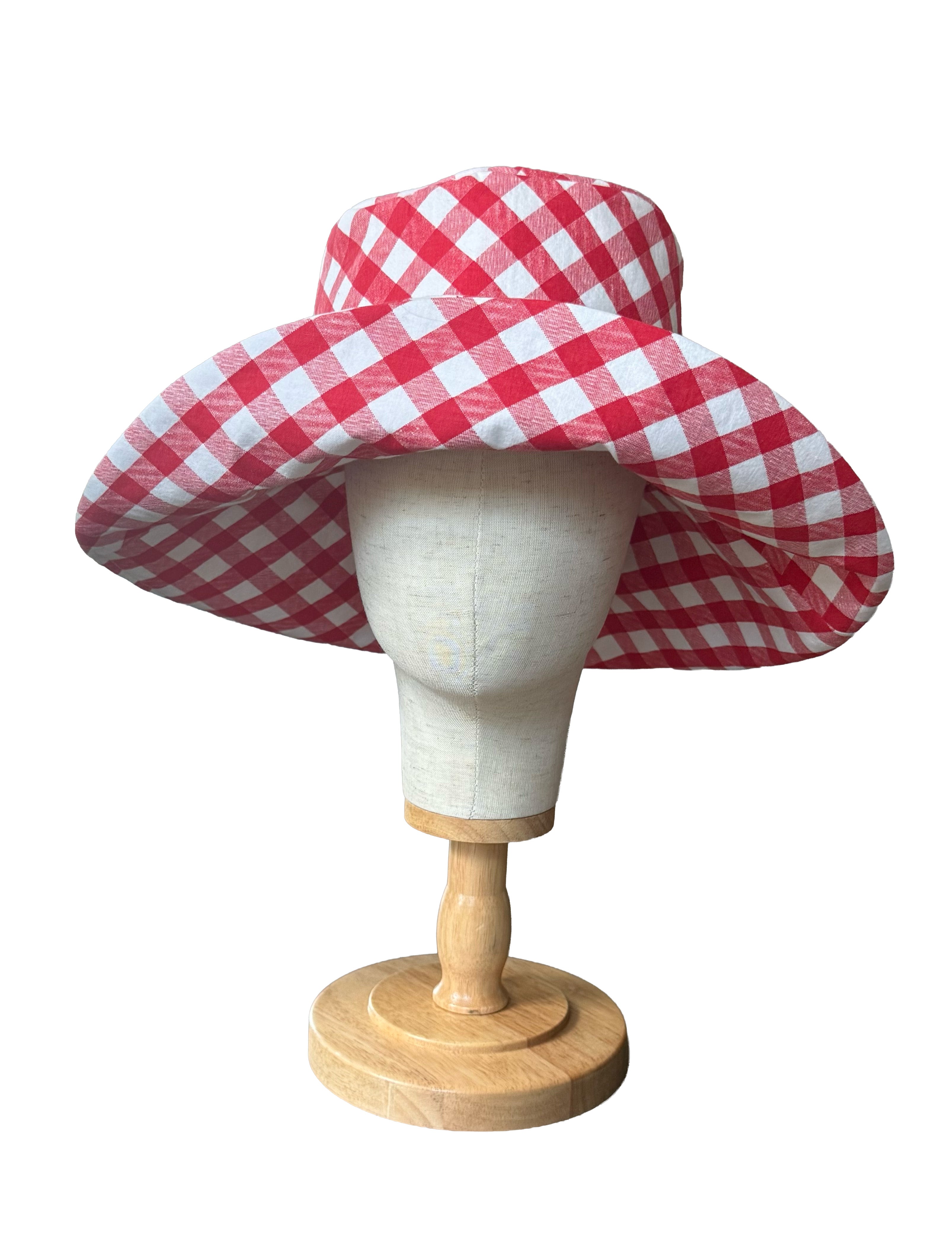 Berry Fest Hat - Handmade Statement Sun Hat